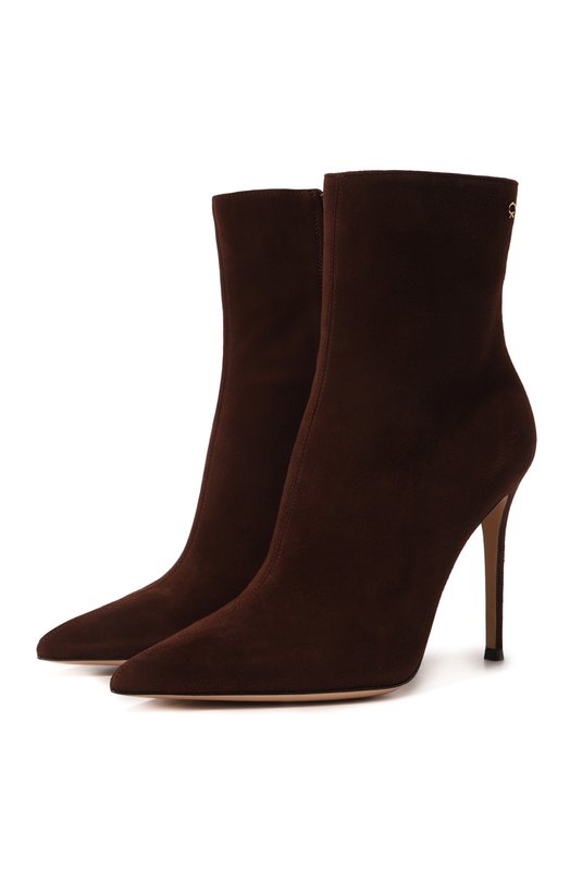 Где купить Замшевые ботильоны Gianvito Rossi Gianvito Rossi