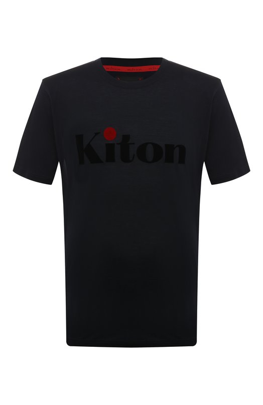 Где купить Хлопковая футболка Kiton Kiton