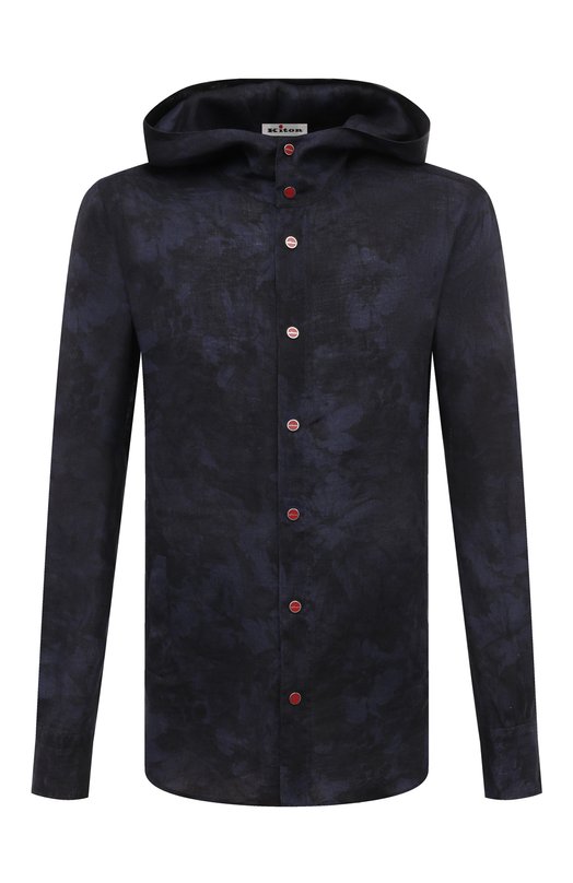 Где купить Льняная рубашка Kiton Kiton 