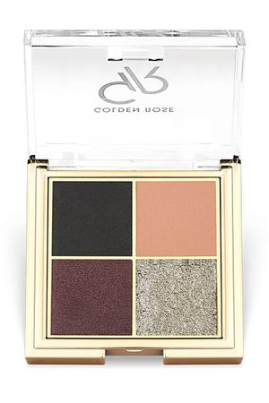 GOLDEN ROSE Тени для век QUATTRO eyeshadow palette