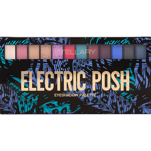 Где купить STELLARY Палетка теней для век Electric posh Stellary 