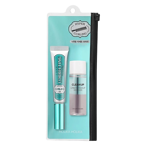 Где купить HOLIKA HOLIKA Набор водостойкая тушь для ресниц + ремувер Lash Correcting Mascara Hyper Curling Holika Holika