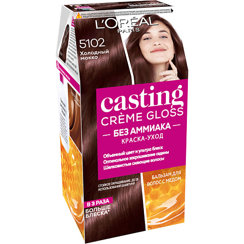 Где купить L'ORÉAL PARIS Стойкая краска-уход для волос без аммиака Casting Creme Gloss L'Oreal Paris