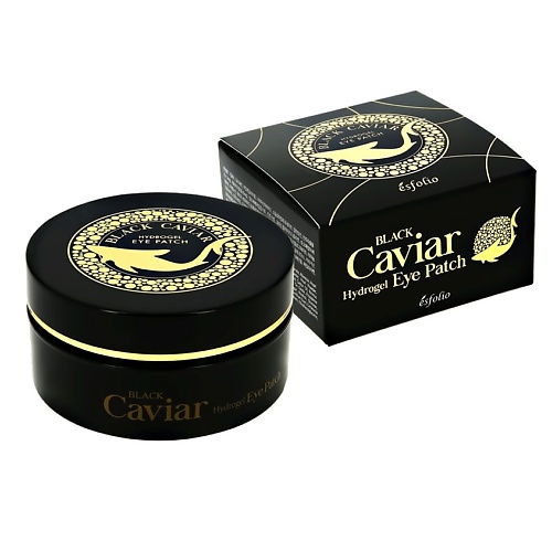 Где купить ESFOLIO Патчи для глаз BLACK CAVIAR гидрогелевые с экстрактом черной икры 60.0 Esfolio