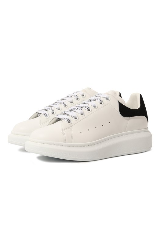 Где купить Кожаные кеды Oversized Alexander McQueen Alexander McQueen
