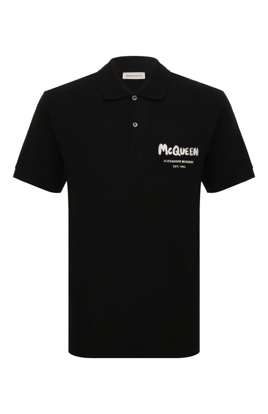 Где купить Хлопковое поло Alexander McQueen Alexander McQueen 