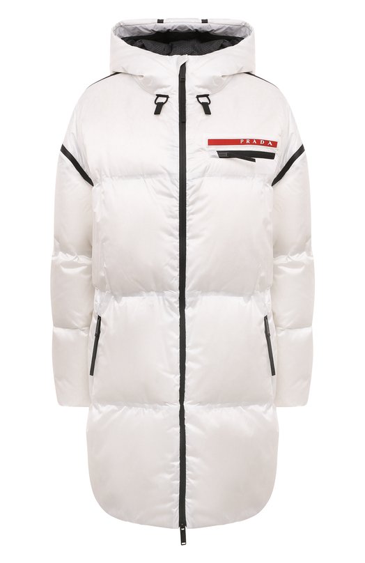 Где купить Пуховик Prada Linea Rossa Prada Prada
