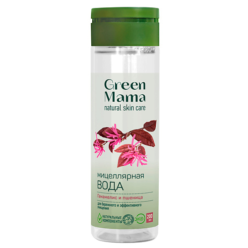 Где купить GREEN MAMA Мицеллярная вода для бережного и эффективного очищения Natural Skin Care Green Mama