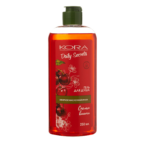 Где купить KORA Daily Secrets Гель для душа Спелая вишня 250.0 Kora