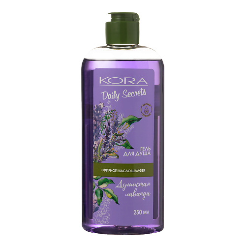 Где купить KORA Daily Secrets Гель для душа Душистая лаванда 250.0 Kora