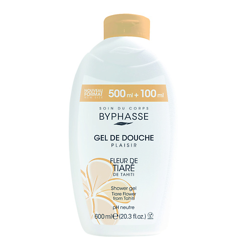 Где купить BYPHASSE Гель для душа CARESSE Цветок Тиаре 600.0 Byphasse