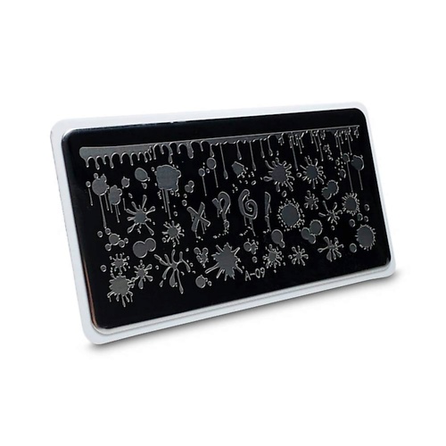 Где купить AEROPUFFING Пластина для стемпинга Stamping Plate Кляксы AEROPUFFING