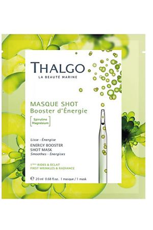 THALGO Маска для лица энергизирующая со спирулиной Energy Booster Shot Mask