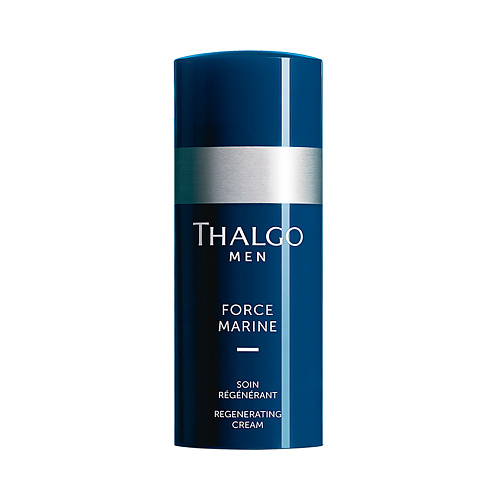 Где купить THALGO Крем для лица восстанавливающий для мужчин Men Force Marine Regenerating Cream Thalgo