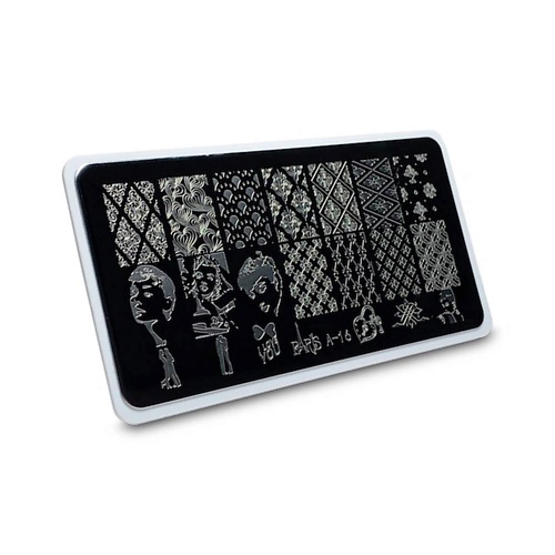 Где купить AEROPUFFING Пластина для стемпинга Stamping Plate Винтаж AEROPUFFING