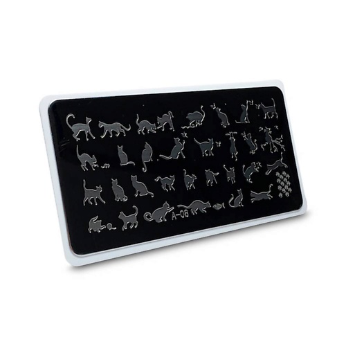 Где купить AEROPUFFING Пластина для стемпинга Stamping Plate Кошки AEROPUFFING