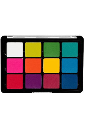 VISEART Палетка матовых теней для век PRO 08 Editorial Brights