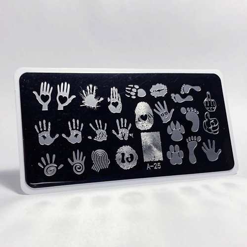 Где купить AEROPUFFING Пластина для стемпинга Stamping Plate Отпечатки AEROPUFFING