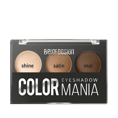 Где купить BELOR DESIGN Тени для век COLOR MANIA BelorDesign