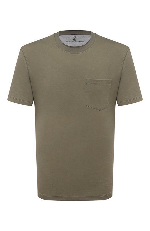 Где купить Хлопковая футболка Brunello Cucinelli Brunello Cucinelli