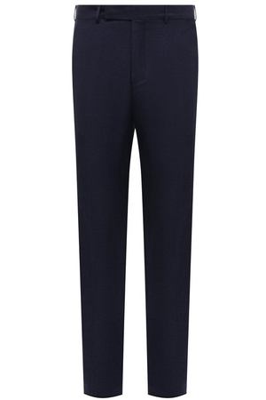 Брюки из шерсти и льна Zegna