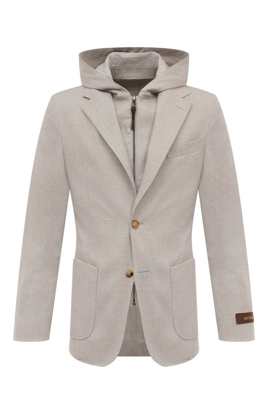 Где купить Пиджак из шерсти и вискозы Windsor Windsor