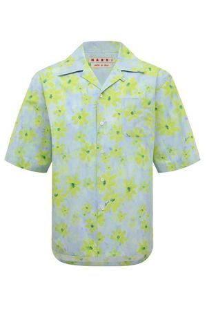 Хлопковая рубашка Marni