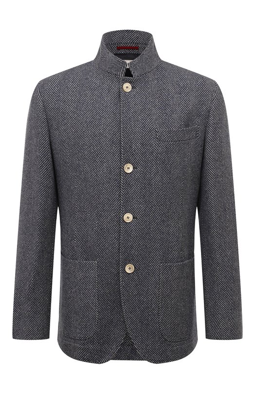 Где купить Куртка из шерсти и шелка Brunello Cucinelli Brunello Cucinelli