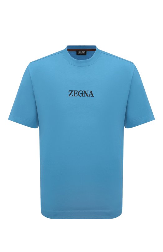 Где купить Хлопковая футболка Zegna Zegna