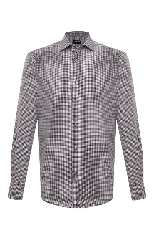 Где купить Хлопковая рубашка Zegna Zegna