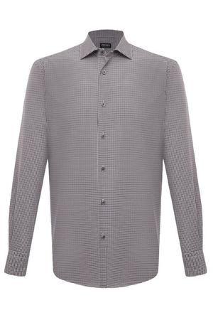 Хлопковая рубашка Zegna