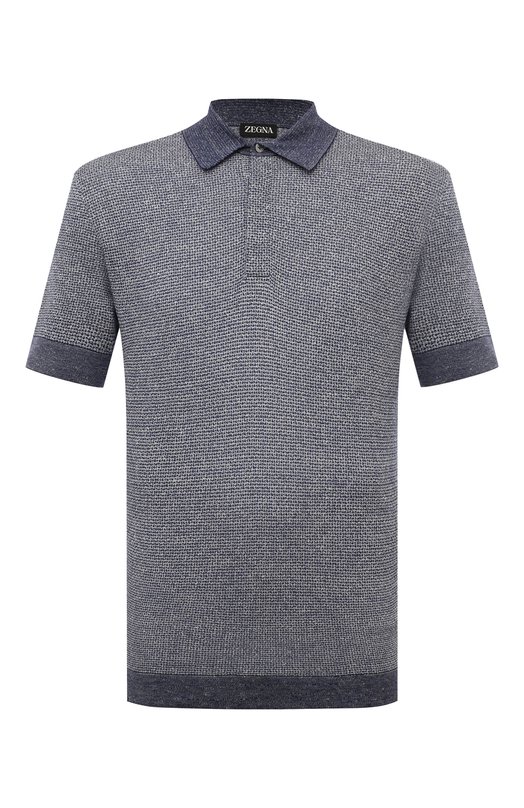 Где купить Поло из хлопка и льна Zegna Zegna