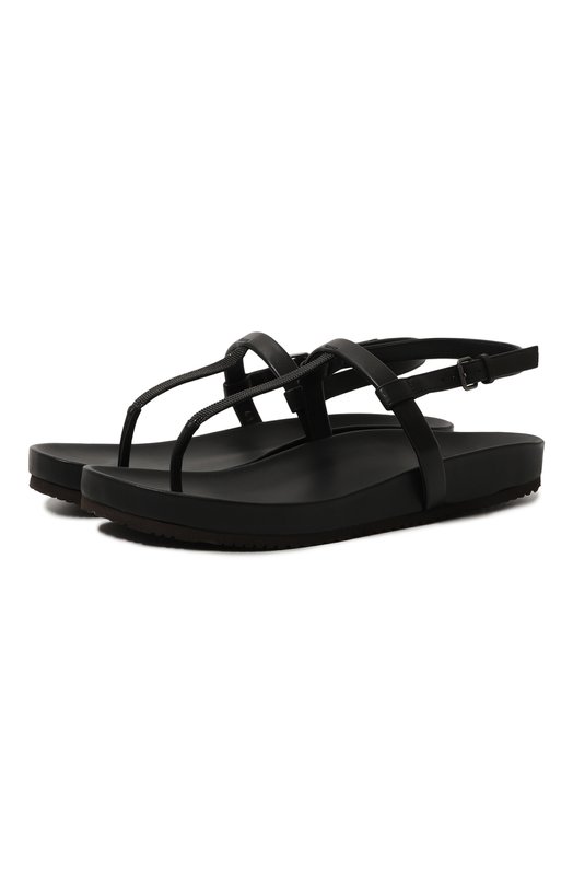 Где купить Кожаные сандалии Brunello Cucinelli Brunello Cucinelli