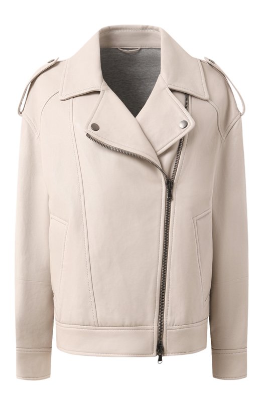 Где купить Кожаная куртка Brunello Cucinelli Brunello Cucinelli
