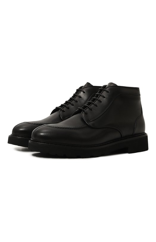 Где купить Кожаные ботинки Canali Canali