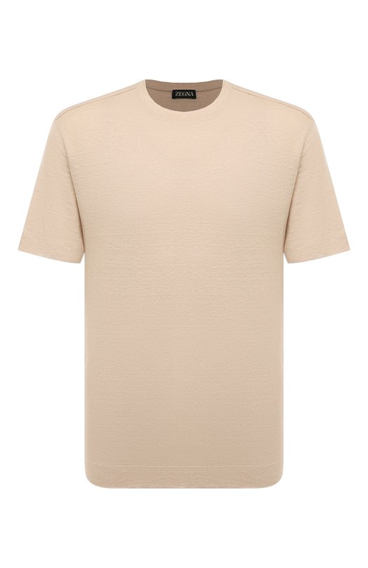 Где купить Льняная футболка Zegna Zegna