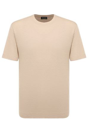 Льняная футболка Zegna