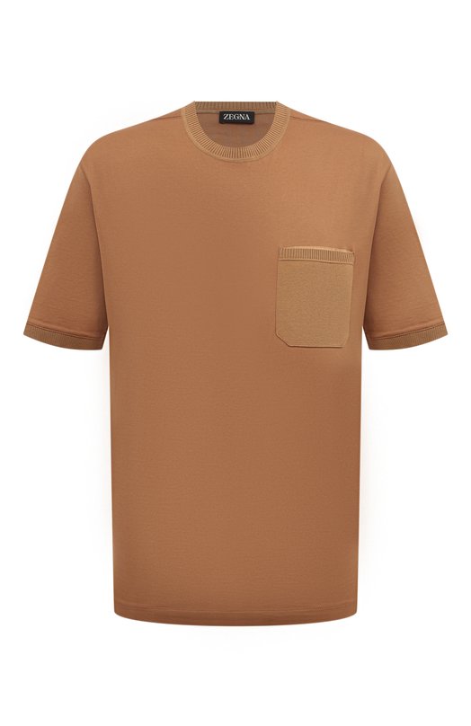Где купить Хлопковая футболка Zegna Zegna