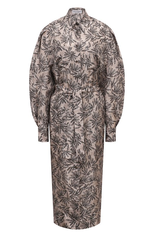 Где купить Шелковое платье Brunello Cucinelli Brunello Cucinelli