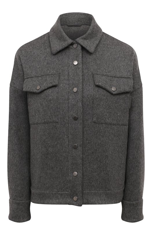 Где купить Шерстяная куртка Brunello Cucinelli Brunello Cucinelli