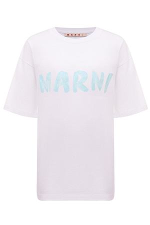 Хлопковая футболка Marni