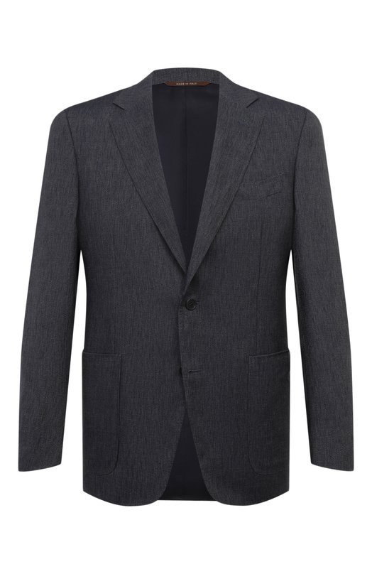 Где купить Пиджак из шерсти и вискозы Canali Canali