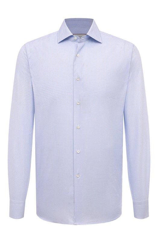 Где купить Хлопковая рубашка Canali Canali 