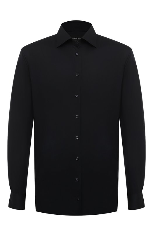 Где купить Хлопковая рубашка Giorgio Armani Giorgio Armani