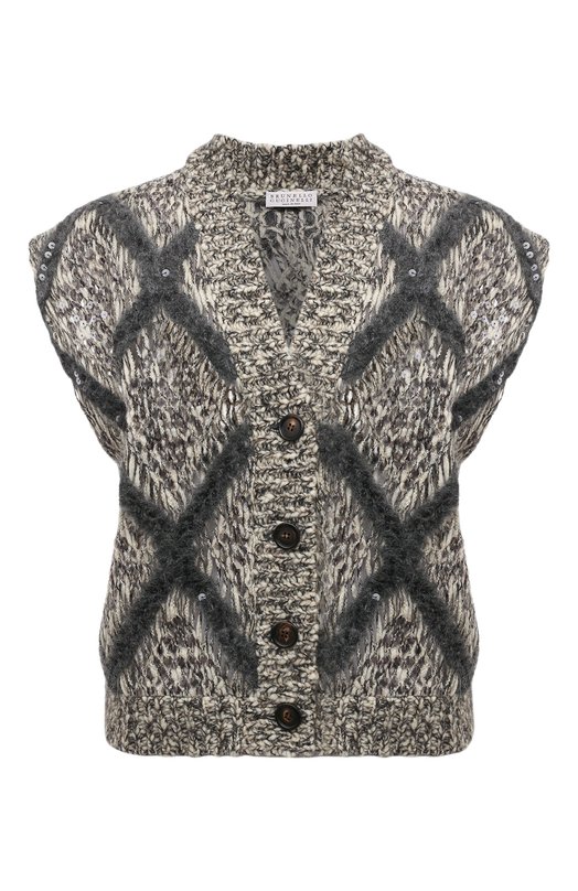 Где купить Шерстяной жилет Brunello Cucinelli Brunello Cucinelli