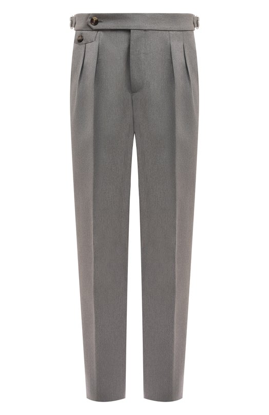 Где купить Брюки из хлопка и шерсти Brunello Cucinelli Brunello Cucinelli