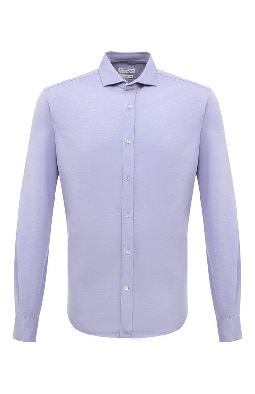 Где купить Хлопковая рубашка Brunello Cucinelli Brunello Cucinelli
