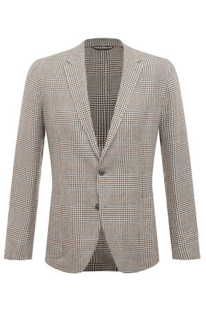 Пиджак изо льна и шерсти Zegna