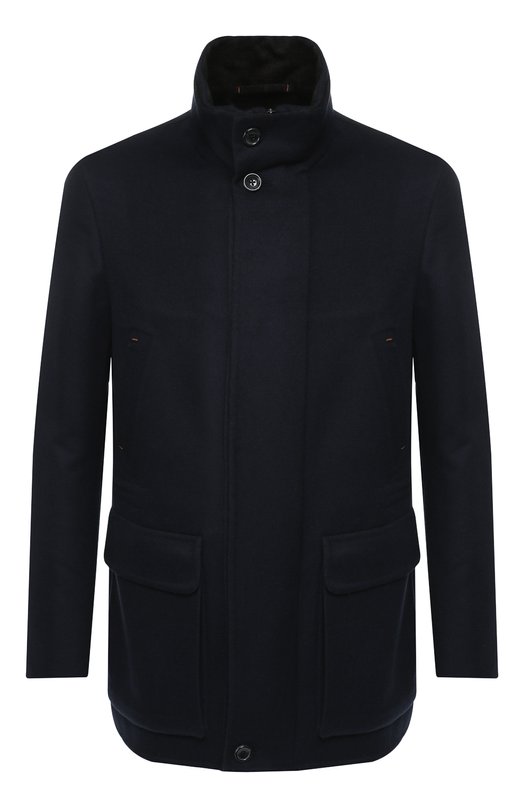 Где купить Кашемировая куртка на молнии с воротником-стойкой Zegna Zegna