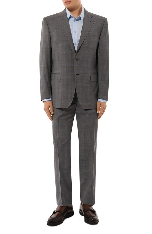Где купить Шерстяной костюм Canali Canali